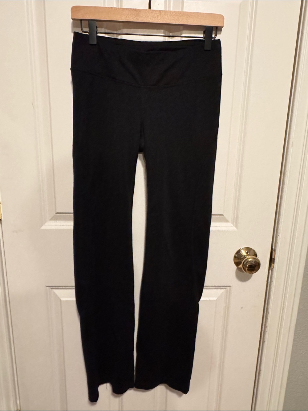 Athleta Work it Out Pants High Rise Bootcut Size Small Stretch Yoga Workout